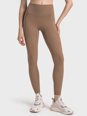 Wide Waistband Active Leggings - 808Lush