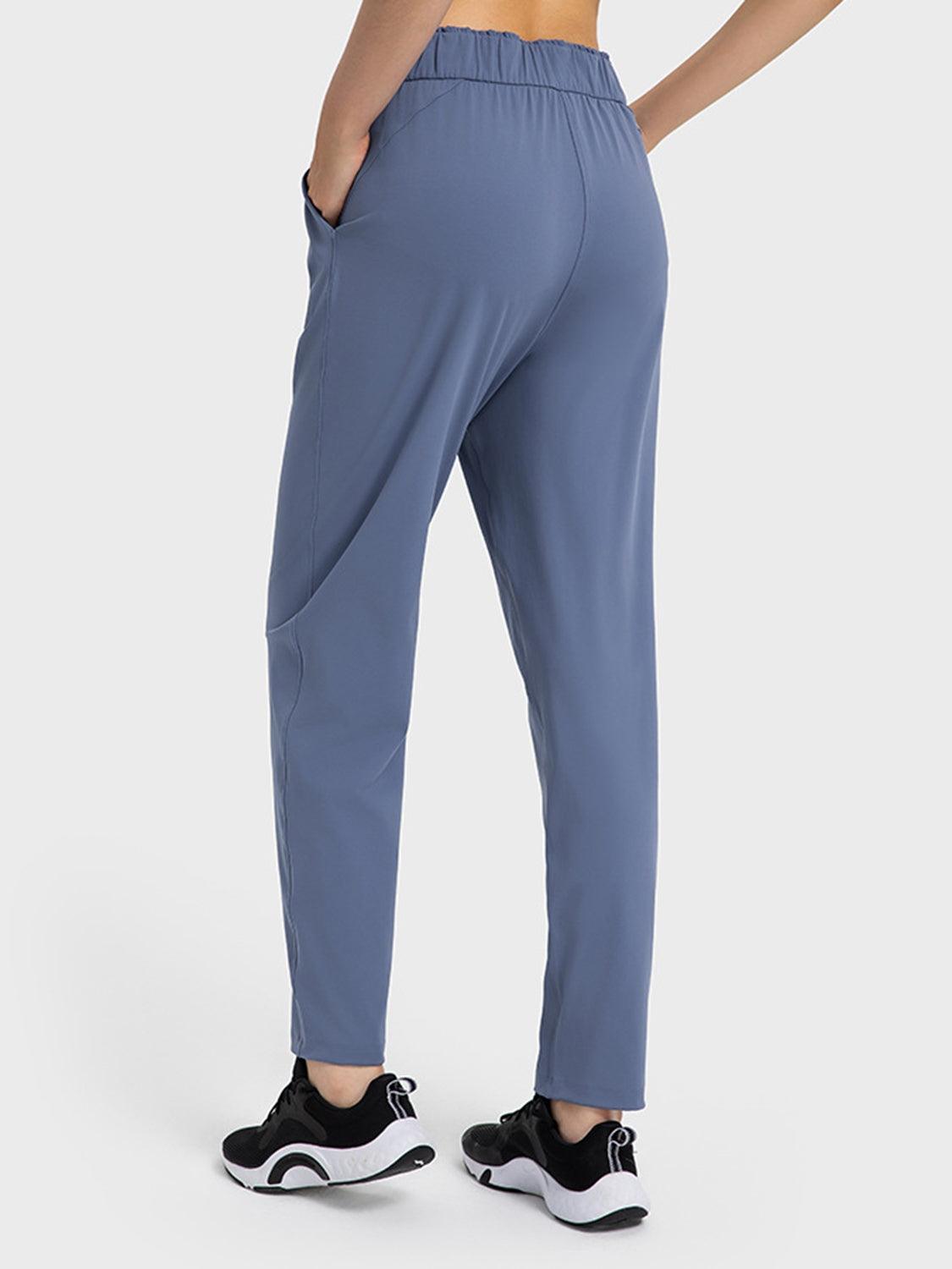 Drawstring Sport Pants with Pockets - 808Lush