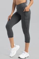 Contrast Stitching High Waist Active Pants - 808Lush