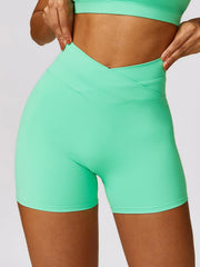 High Waist Active Shorts - 808Lush