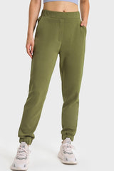 Pull-On Joggers with Side Pockets - 808Lush