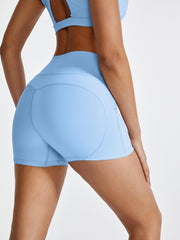 High Waist Active Shorts - 808Lush