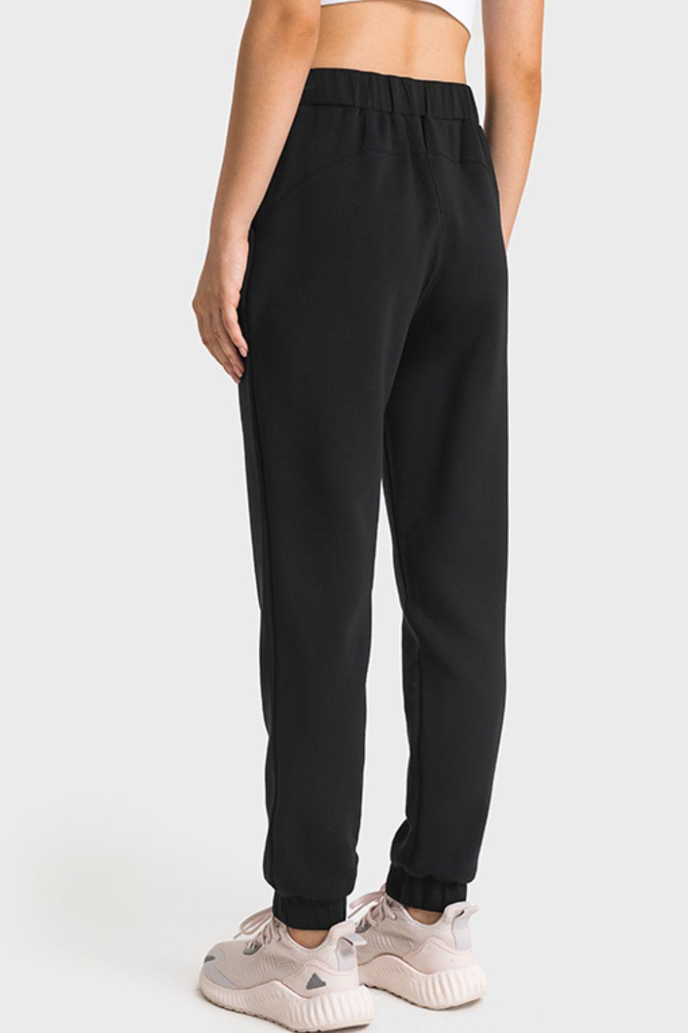 Pull-On Joggers with Side Pockets - 808Lush