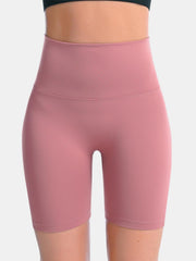 Pocketed High Waist Active Shorts - 808Lush