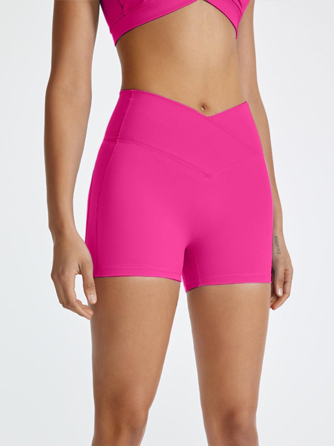 High Waist Active Shorts - 808Lush