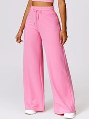 Drawstring High Waist Active Pants - 808Lush