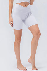 Slim Fit V-Waistband Sports Shorts - 808Lush