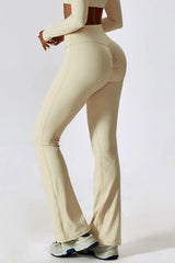 Wide Waistband Sports Pants - 808Lush