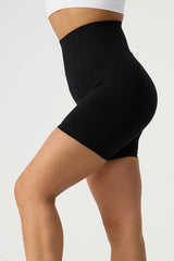 High Waist Wide Waistband Active Shorts - 808Lush