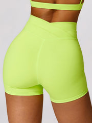 High Waist Active Shorts - 808Lush