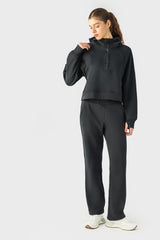 Drawstring Waist Sports Pants with Pockets - 808Lush