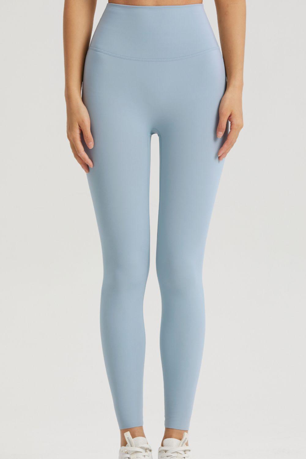 Wide Waistband Sports Leggings - 808Lush