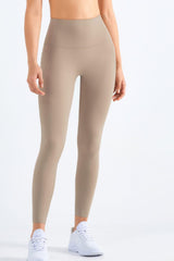 Highly Stretchy Elastic Waistband Pocket Yoga Leggings - 808Lush