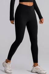 High Waist Active Leggings with Pockets - 808Lush