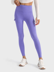 Wide Waistband Sports Leggings - 808Lush