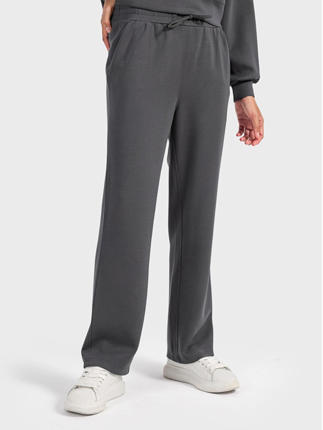 Drawstring Pocketed Sport Pants - 808Lush