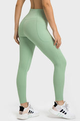 V-Waist Yoga Leggings with Pockets - 808Lush