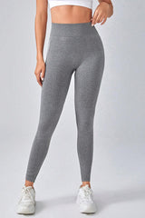 Wide Waistband Sports Leggings - 808Lush