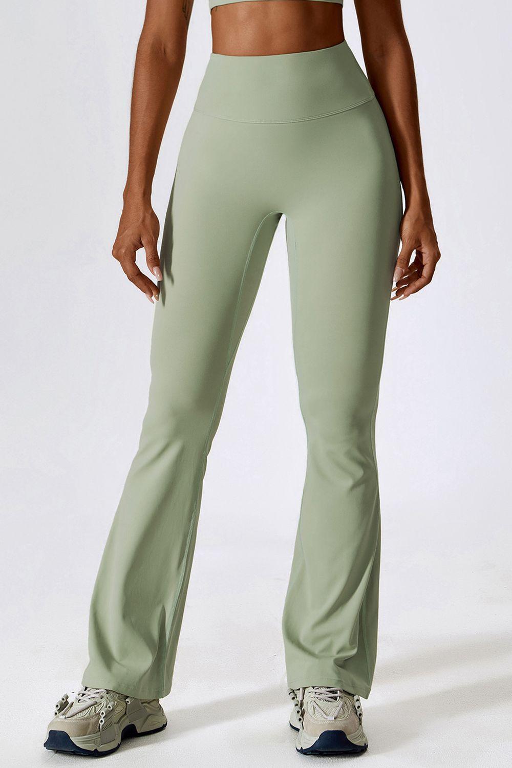 Wide Waistband Sports Pants - 808Lush