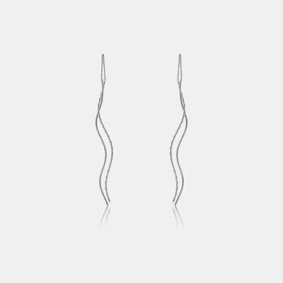 925 Sterling Silver Threader Earrings - 808Lush