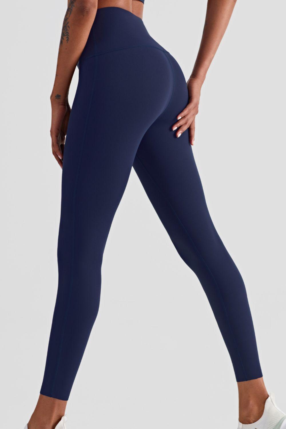 High Waist Seamless Ankle-Length Yoga Leggings - 808Lush