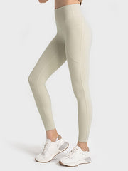 Wide Waistband Active Leggings - 808Lush