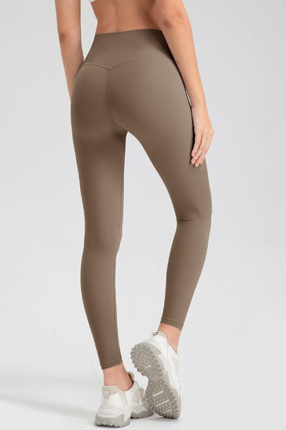 Wide Waistband Sport Leggings - 808Lush