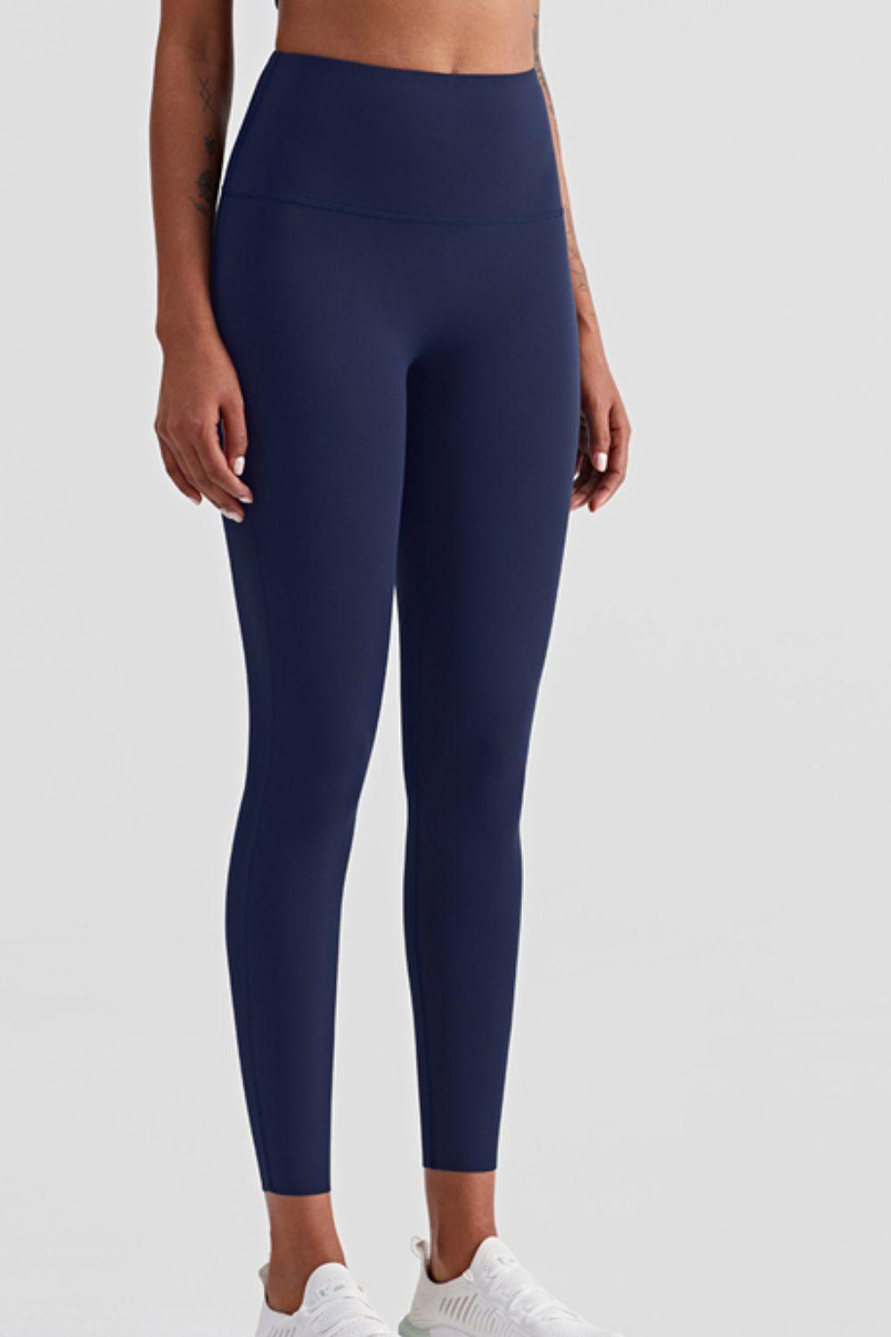 High Waist Seamless Ankle-Length Yoga Leggings - 808Lush