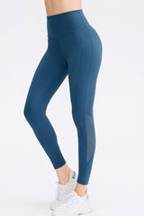 Wide Waistband Slim Fit Long Sports Pants - 808Lush