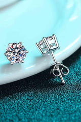 Adored Moissanite Stud Earrings - 808Lush