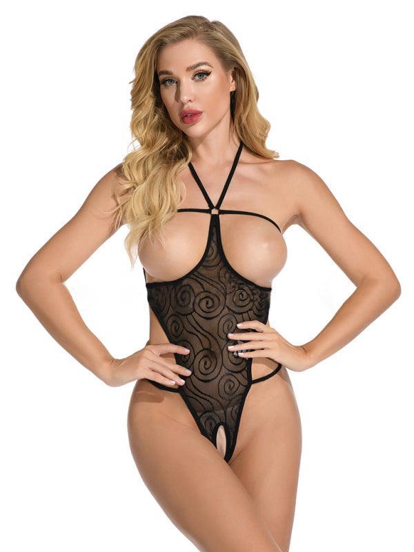 Sexy Teddy Lingerie hollow backless - 808Lush