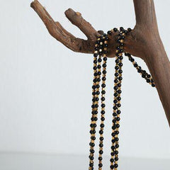 Agate Beaded Titanium Steel Necklace - 808Lush