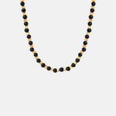 Agate Beaded Titanium Steel Necklace - 808Lush