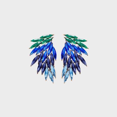 Alloy Acrylic Wing Earrings - 808Lush