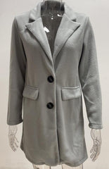 Autumn And Winter Leisure Long Sleeved Tweed Coat - 808Lush