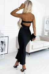 Cutout Strapless Bodycon Dress - 808Lush