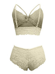 European and American sexy lingerie set with lace - 808Lush