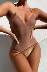 Flash Bikini Sexy One-Piece Swimsuit - 808Lush