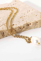 Freshwater Pearl Pendant Necklace - 808Lush