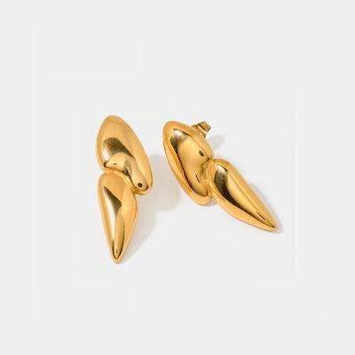 Geometric Stainless Steel Earrings - 808Lush