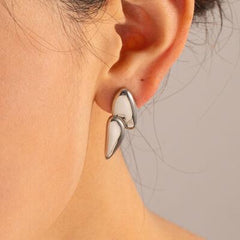 Geometric Stainless Steel Earrings - 808Lush