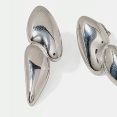 Geometric Stainless Steel Earrings - 808Lush