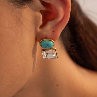 Geometric Stainless Steel Earrings - 808Lush