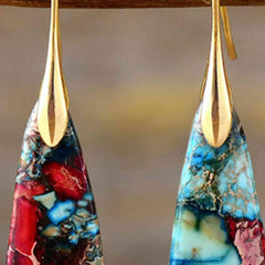 Geometrical Shape Dangle Earrings - 808Lush