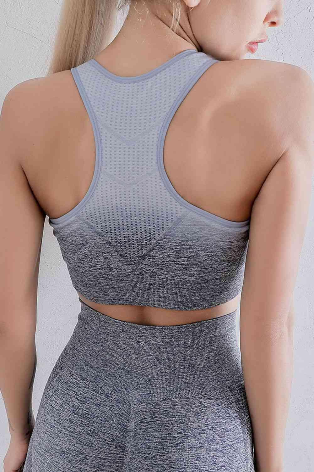 Gradient Sports Bra and Leggings Set - 808Lush