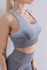 Gradient Sports Bra and Leggings Set - 808Lush