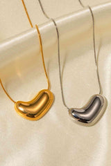 Heart Shape Pendant Necklace - 808Lush