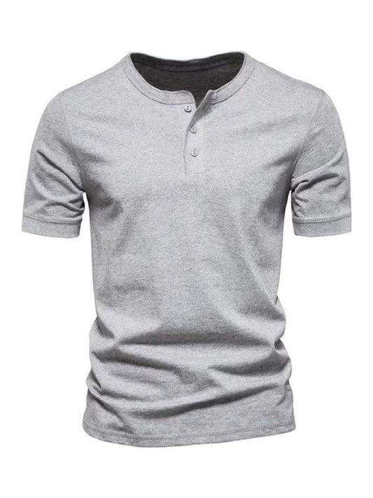 Men's Slim Fit Crewneck Short Sleeve T-Shirt - 808Lush