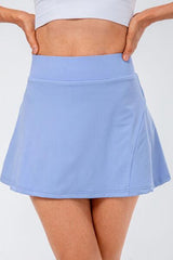 High Waist Pleated Active Skirt - 808Lush