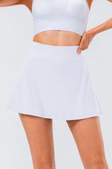 High Waist Pleated Active Skirt - 808Lush